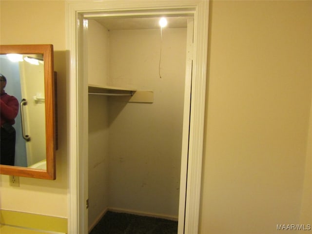 view of closet