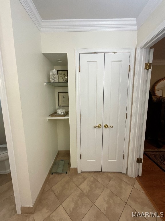 view of closet