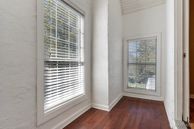 interior details featuring hardwood / wood-style floors