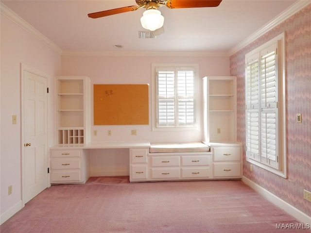 interior space featuring visible vents