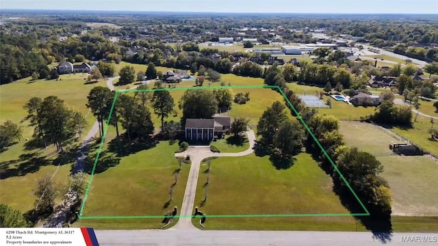 bird's eye view