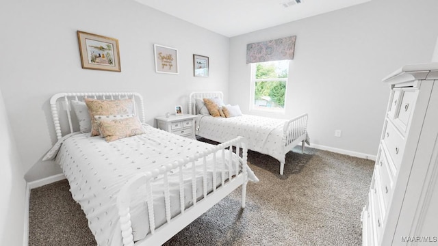 bedroom featuring carpet flooring