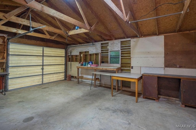 3712 Ware Ct, Montgomery, AL 36109 - garage featuring a workshop area