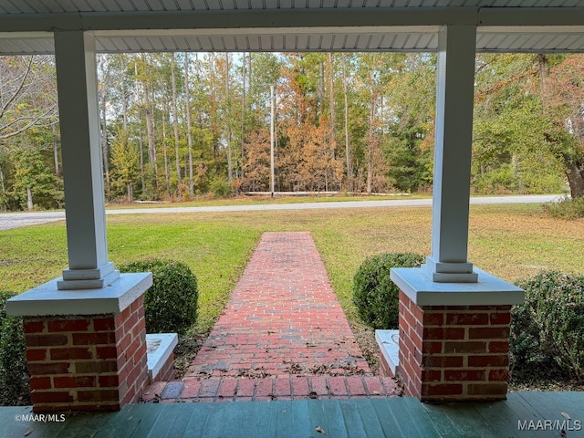 view of patio