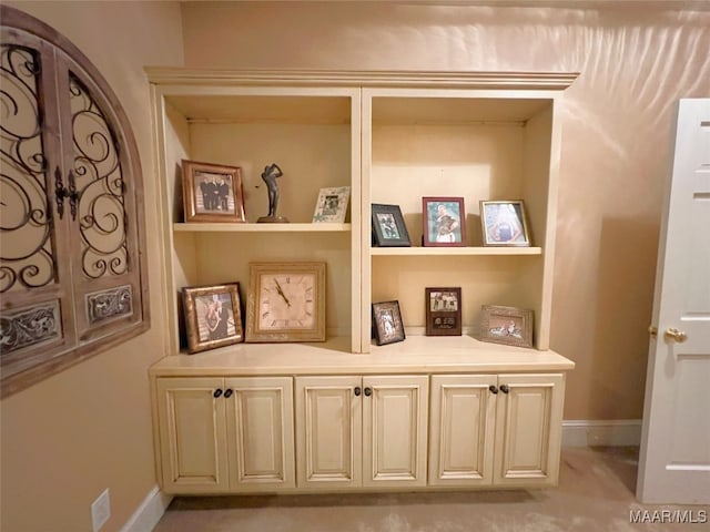 interior details with baseboards