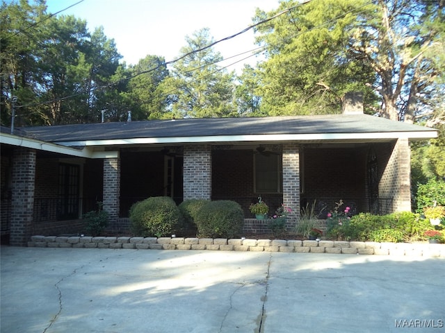 view of home's exterior featuring a patio