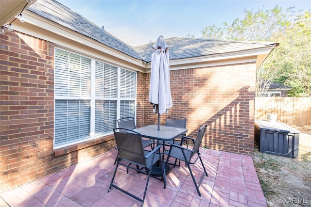 view of patio / terrace