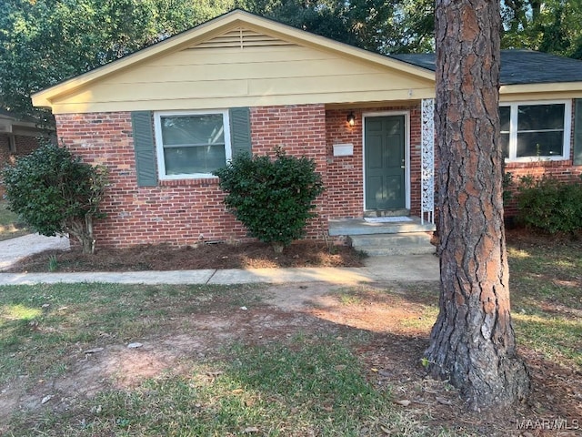 view of bungalow-style house