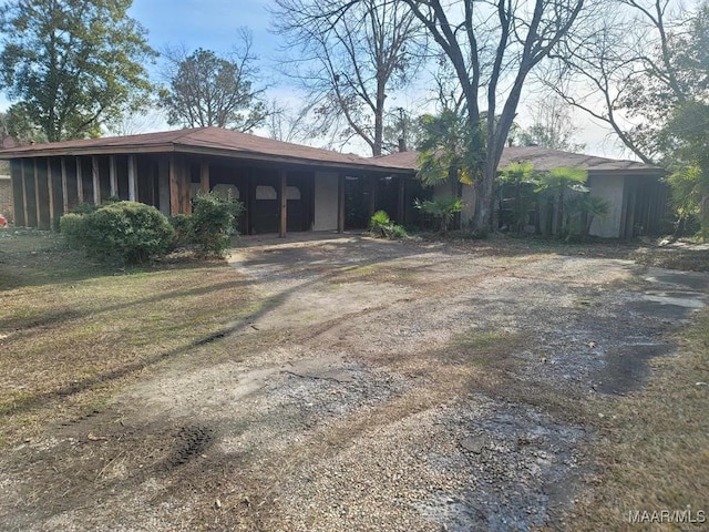 view of back of house