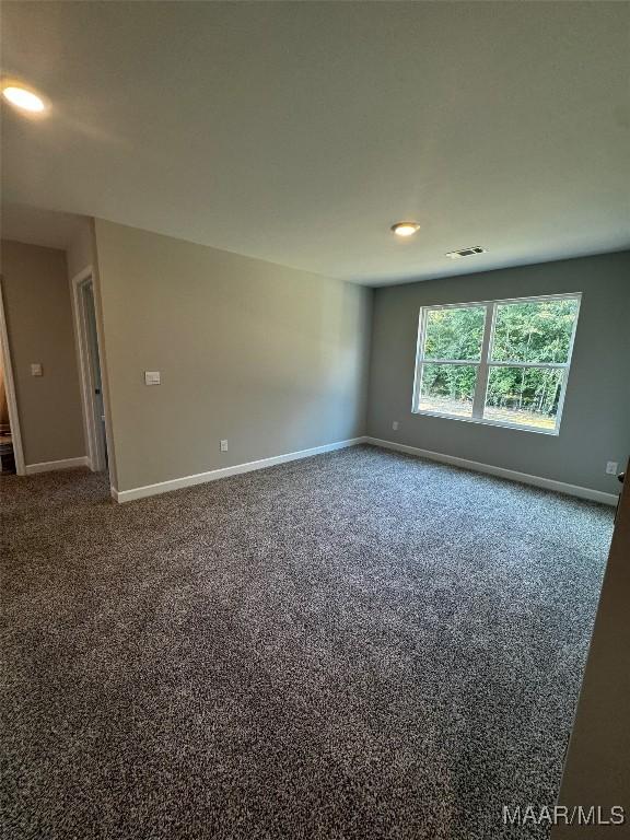 spare room featuring carpet floors