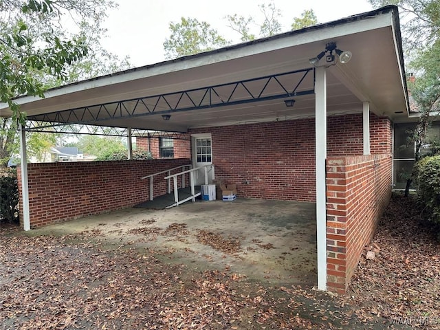 225 Merrimac Dr, Selma, AL 36701 - view of car parking with a carport