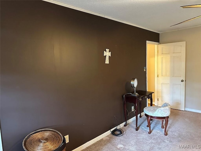 225 Merrimac Dr, Selma, AL 36701 - carpeted bedroom with baseboards and ornamental molding