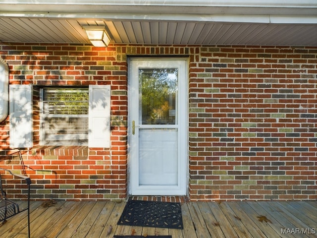 983 Lake Haven Dr, Deatsville, AL 36022 - doorway to property featuring brick siding