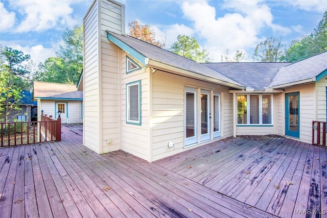 171 Griffith Ln, Tallassee, AL 36078 - view of wooden deck