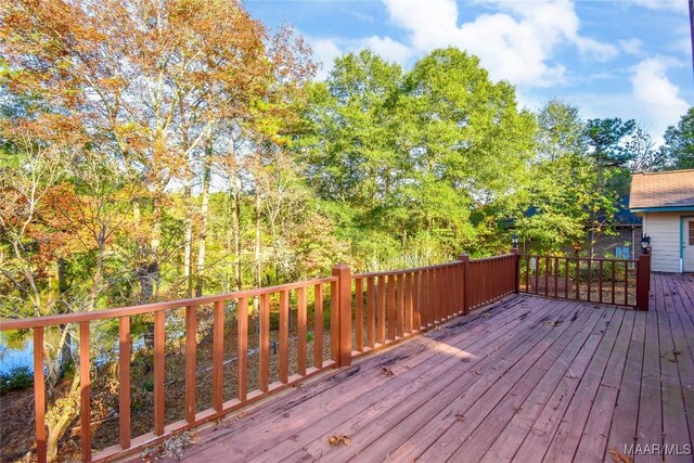 171 Griffith Ln, Tallassee, AL 36078 - view of deck
