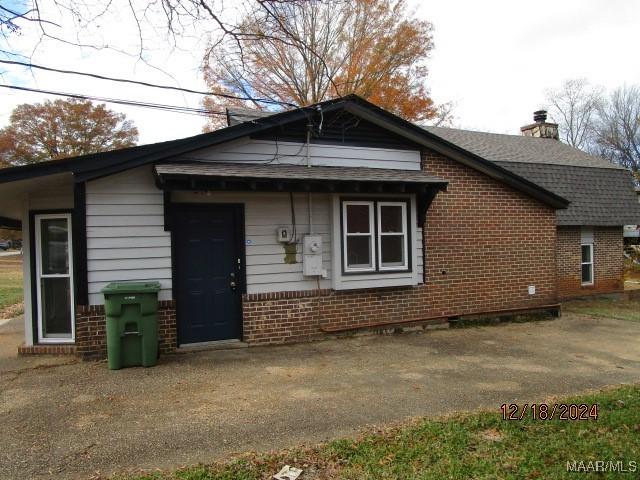 view of rear view of house