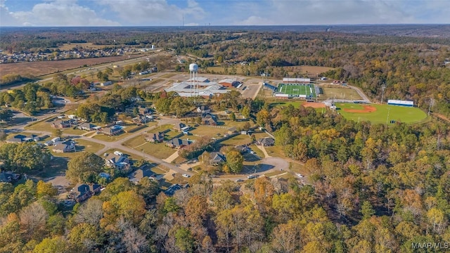 aerial view