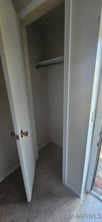 view of closet