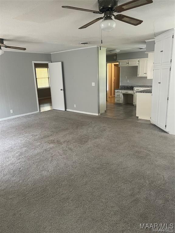 view of unfurnished living room