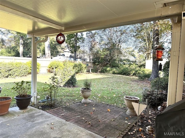 view of patio / terrace