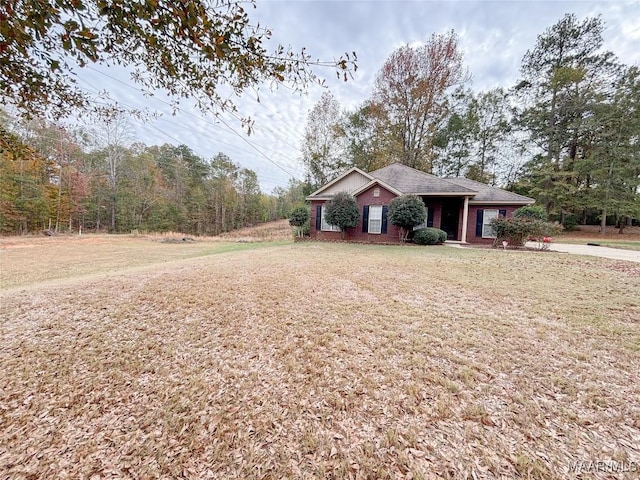 view of ranch-style house