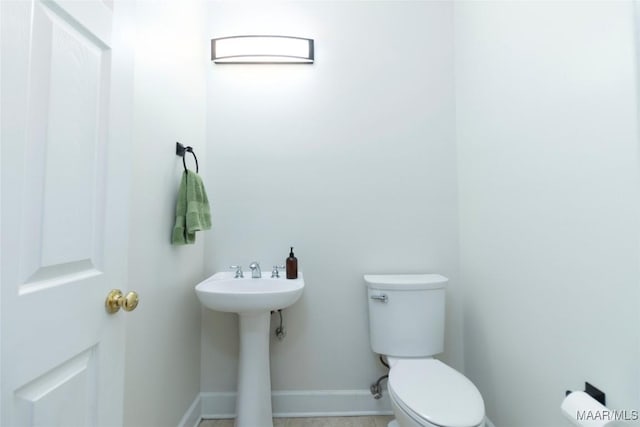 bathroom with toilet