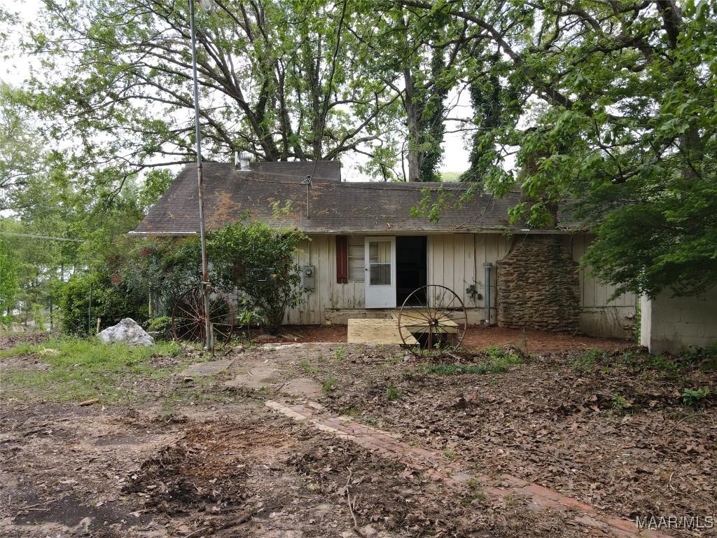 view of rear view of property