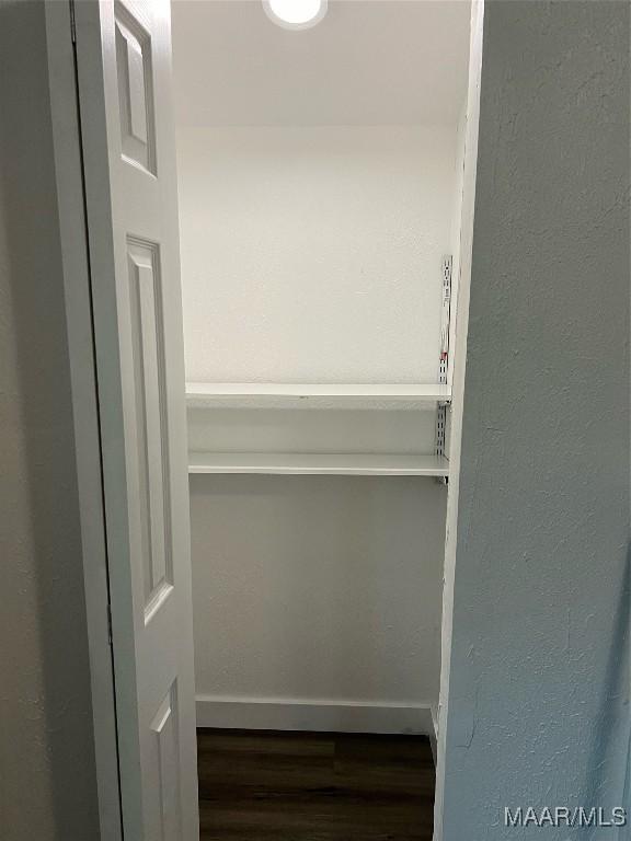 view of closet