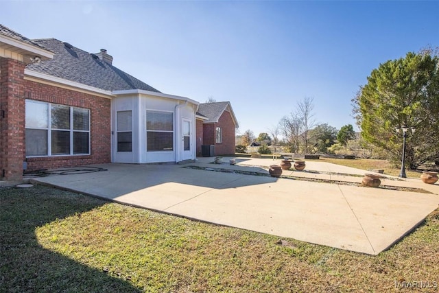 exterior space featuring a patio