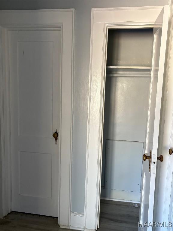 view of closet