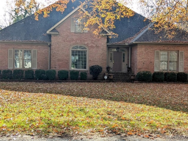 view of property with a front yard