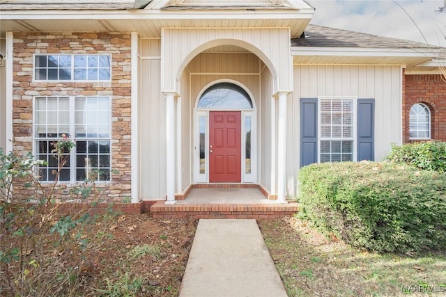 view of property entrance