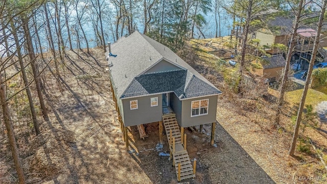 view of front of house with a carport