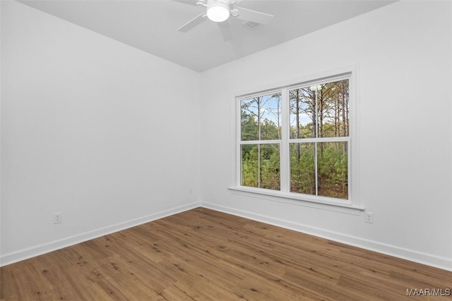 2065 Robinson Pond Rd, Prattville, AL 36067 - unfurnished room featuring wood finished floors and baseboards