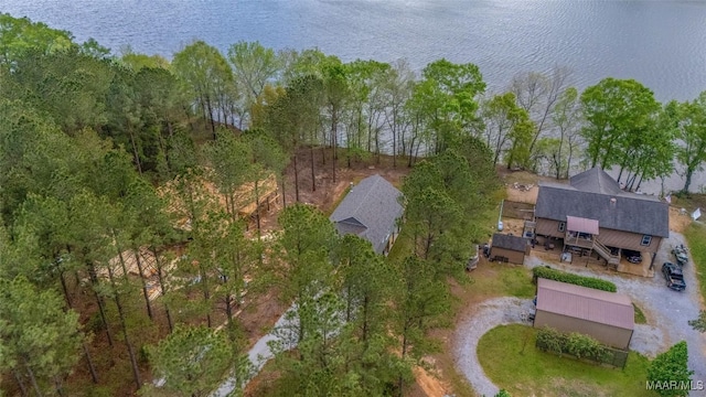 2065 Robinson Pond Rd, Prattville, AL 36067 - bird's eye view featuring a water view