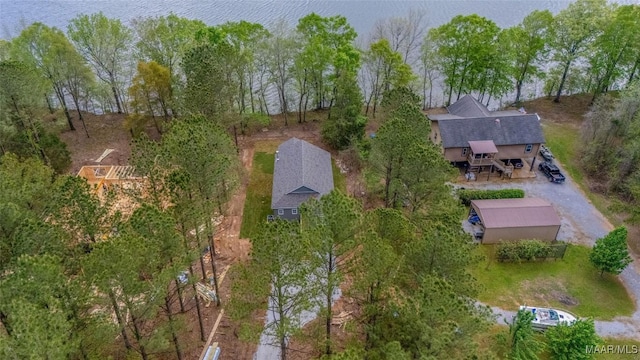 2065 Robinson Pond Rd, Prattville, AL 36067 - bird's eye view featuring a water view