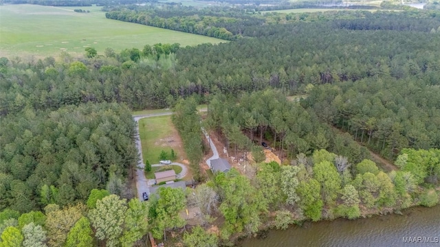 2065 Robinson Pond Rd, Prattville, AL 36067 - bird's eye view with a view of trees and a water view