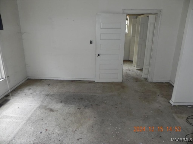 view of unfurnished room