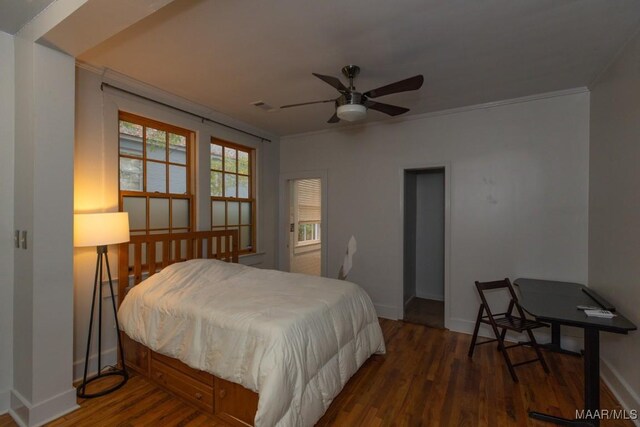 1220 Westmoreland Ave, Montgomery, AL 36106 - bedroom with wood finished floors and baseboards