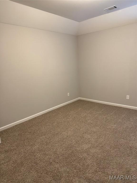 spare room with carpet