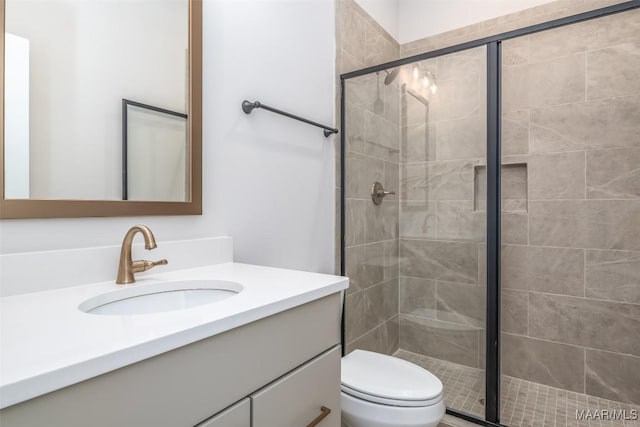 8325 Young Xing, Montgomery, AL 36116 - full bath featuring vanity and a shower stall