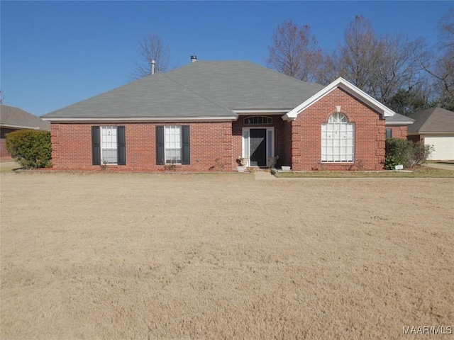 view of ranch-style home