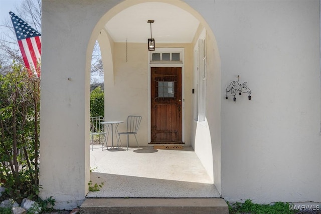 view of property entrance