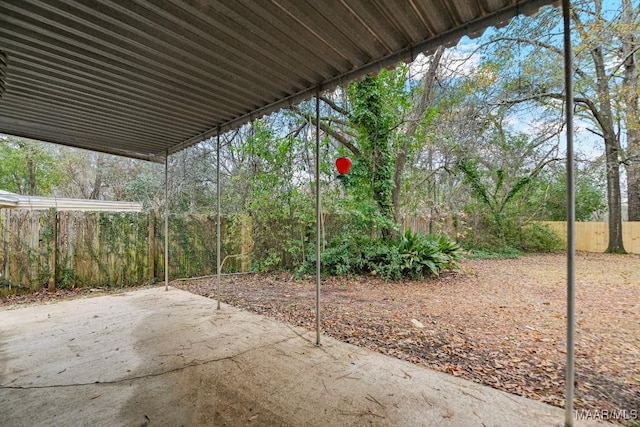 view of patio / terrace