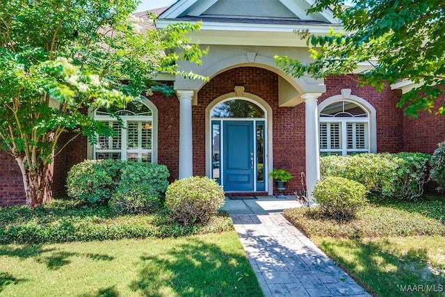 view of property entrance