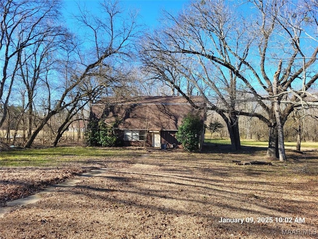 view of property exterior