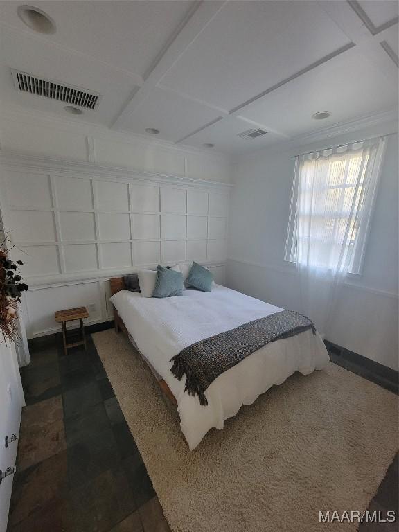 835 Park Ave, Montgomery, AL 36106 - bedroom with coffered ceiling
