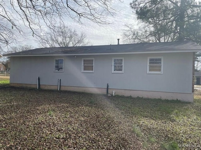 view of rear view of house