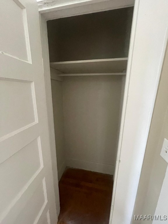 view of closet