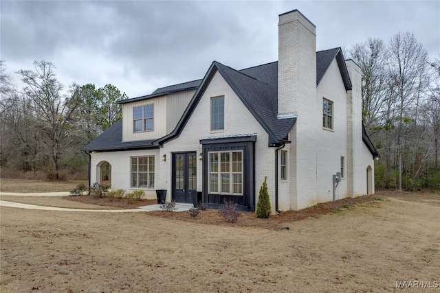 view of rear view of property